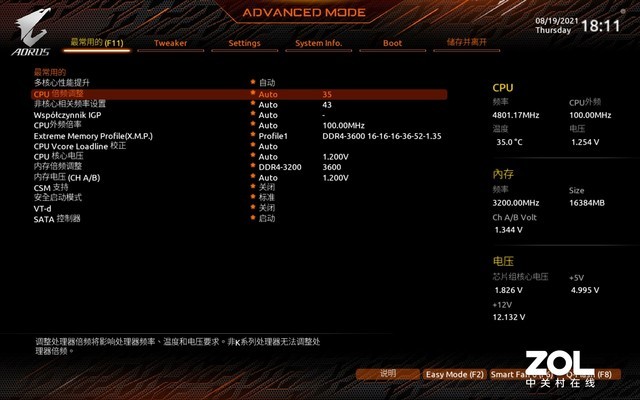  Z590 AORUS MASTER 